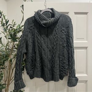 Express Knit Turtleneck Sweater